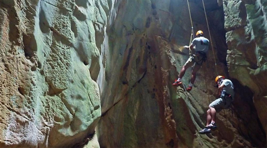 abseilen Marble Mountains