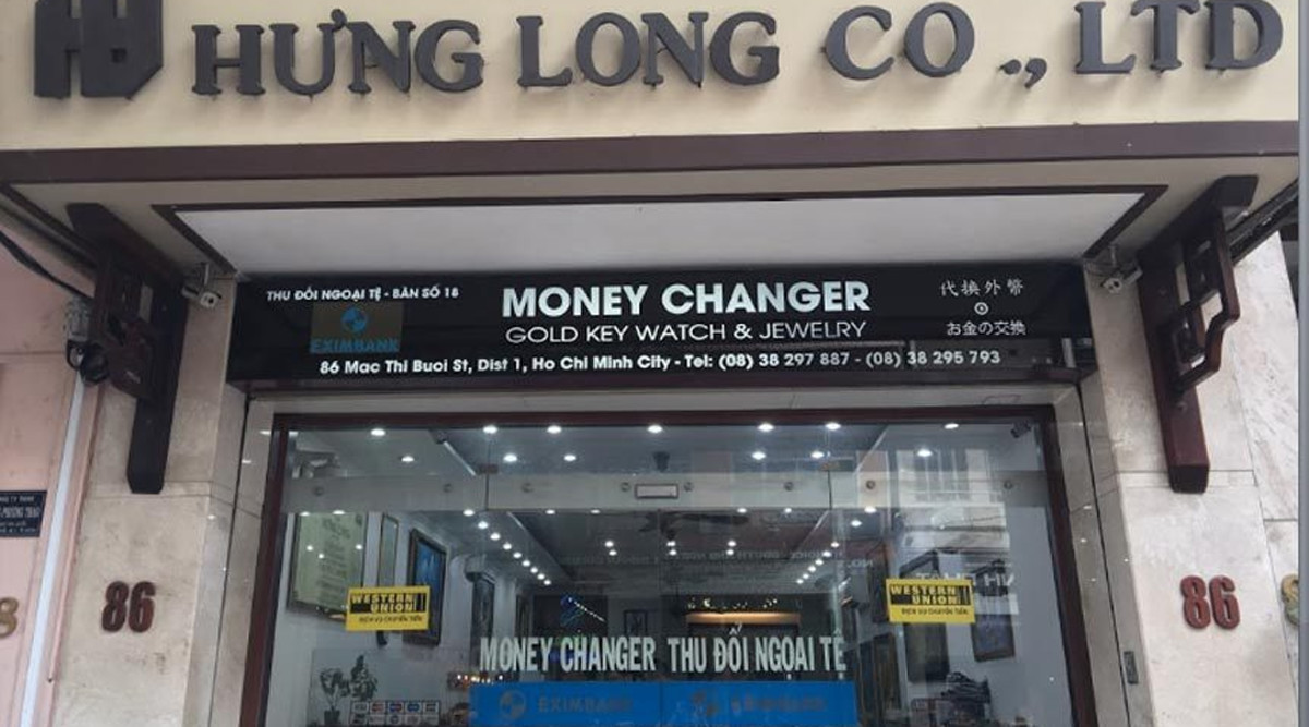 Hung Long geld wisselen in Ho Chi Minh City