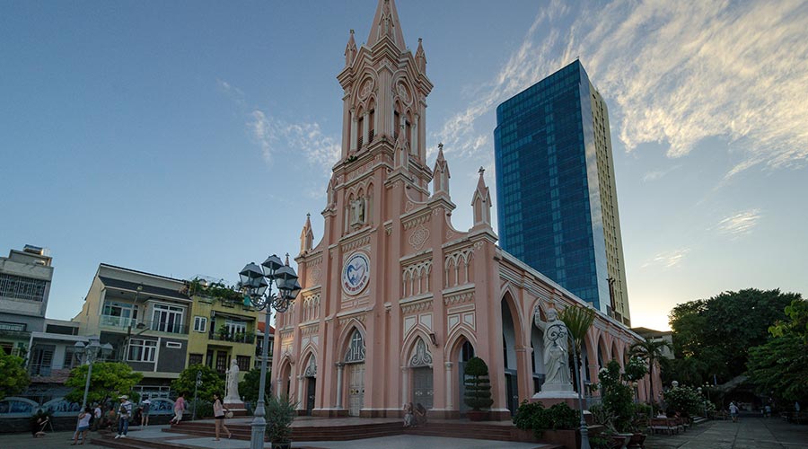 Da Nang Cathedral kerk in Danang