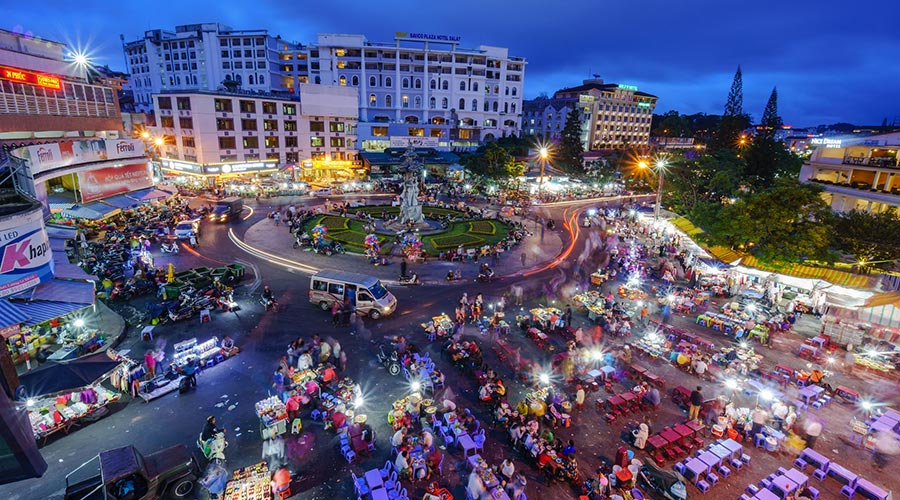 Dalat Markt