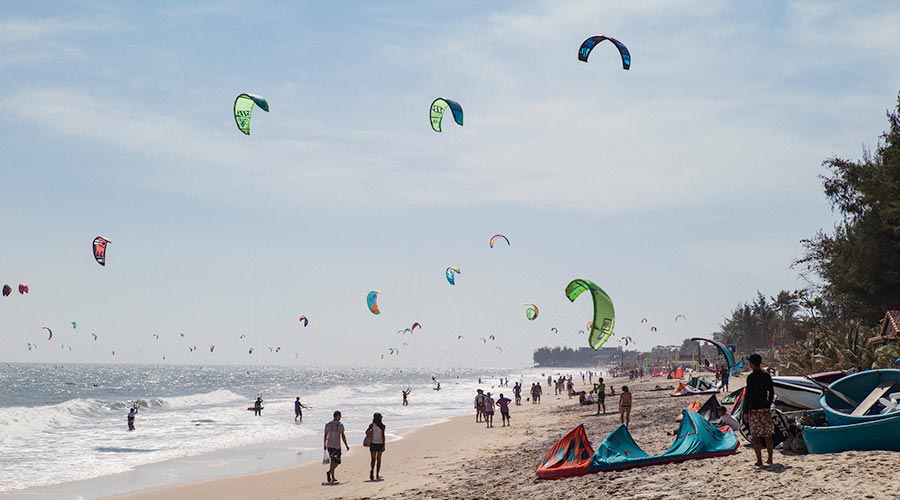 Mui Ne kitesurfen