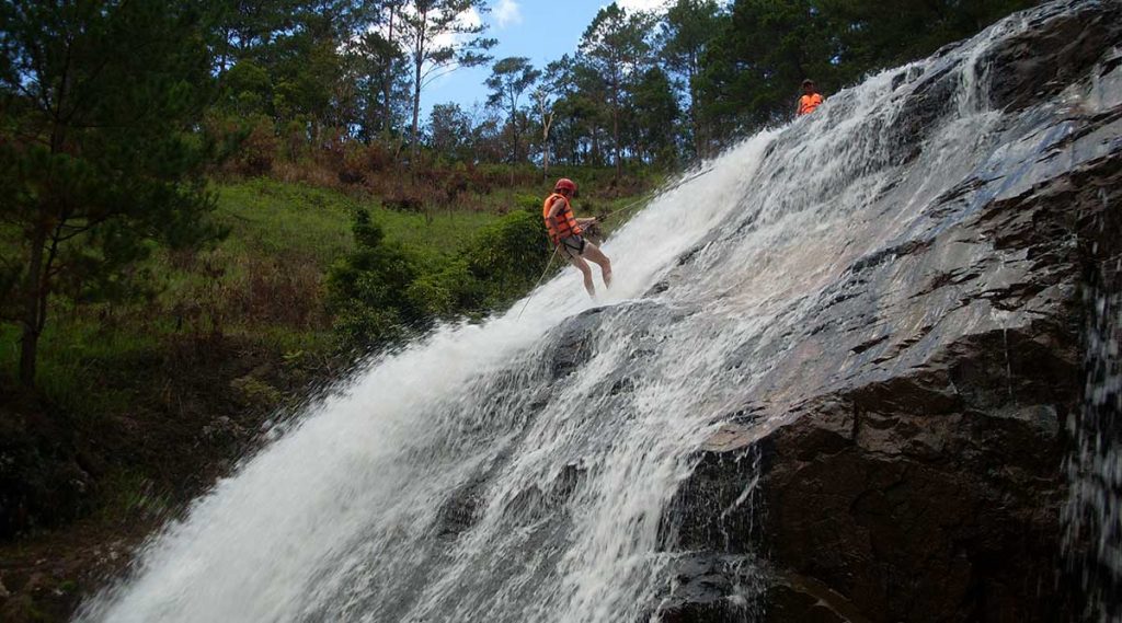 canyoning in Dalat