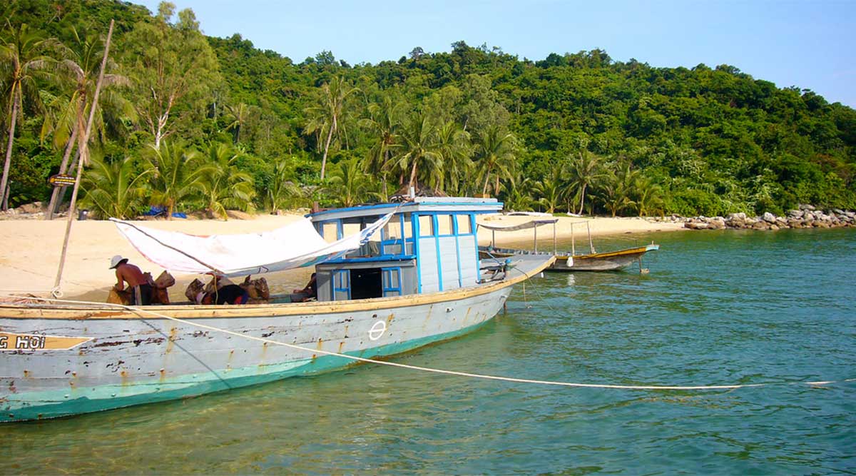 Cham Island Vietnam strand