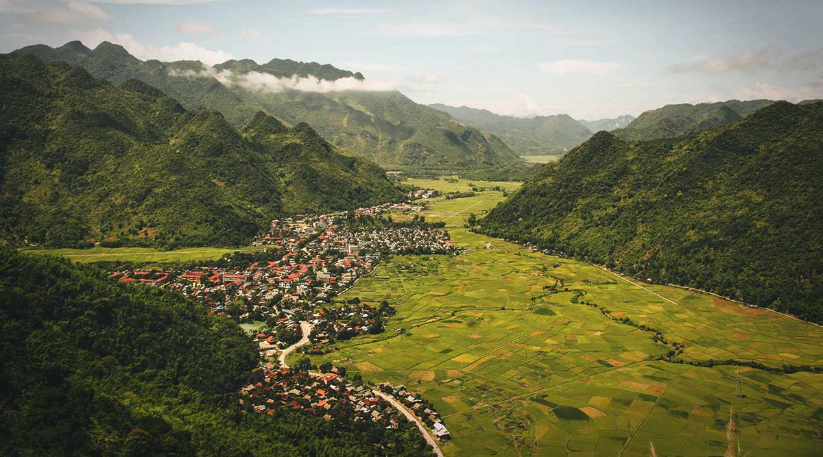 Mai Chau rijstvelden