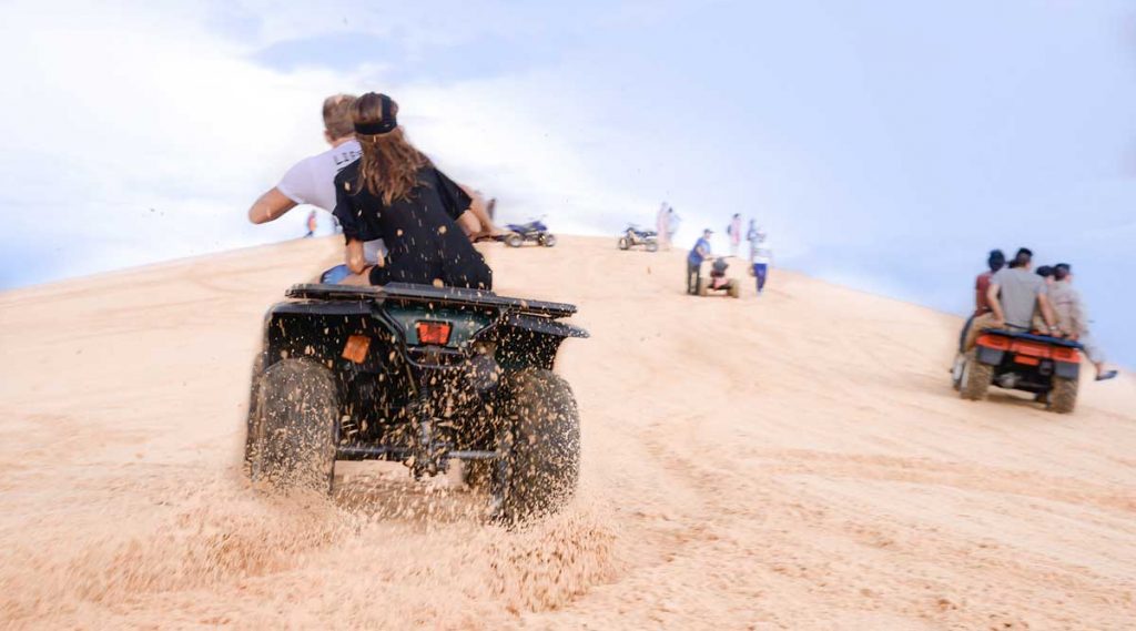 Mui Ne quad rijden in duinen