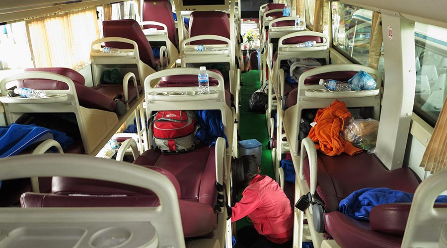 nachtbus in Vietnam