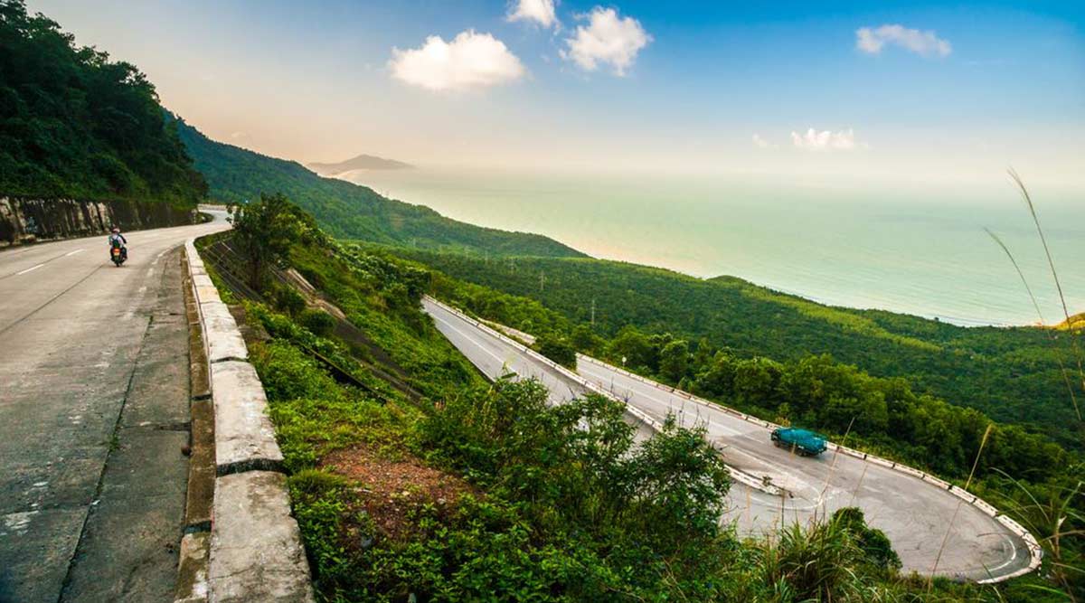Hai Van Pass in Vietnam