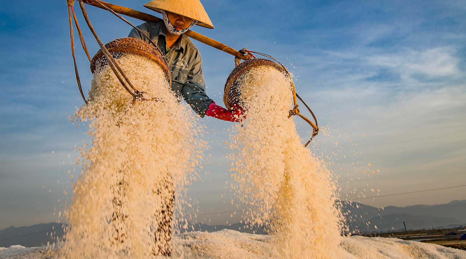 Hon Khoi Salt Fields bij Nha Trang