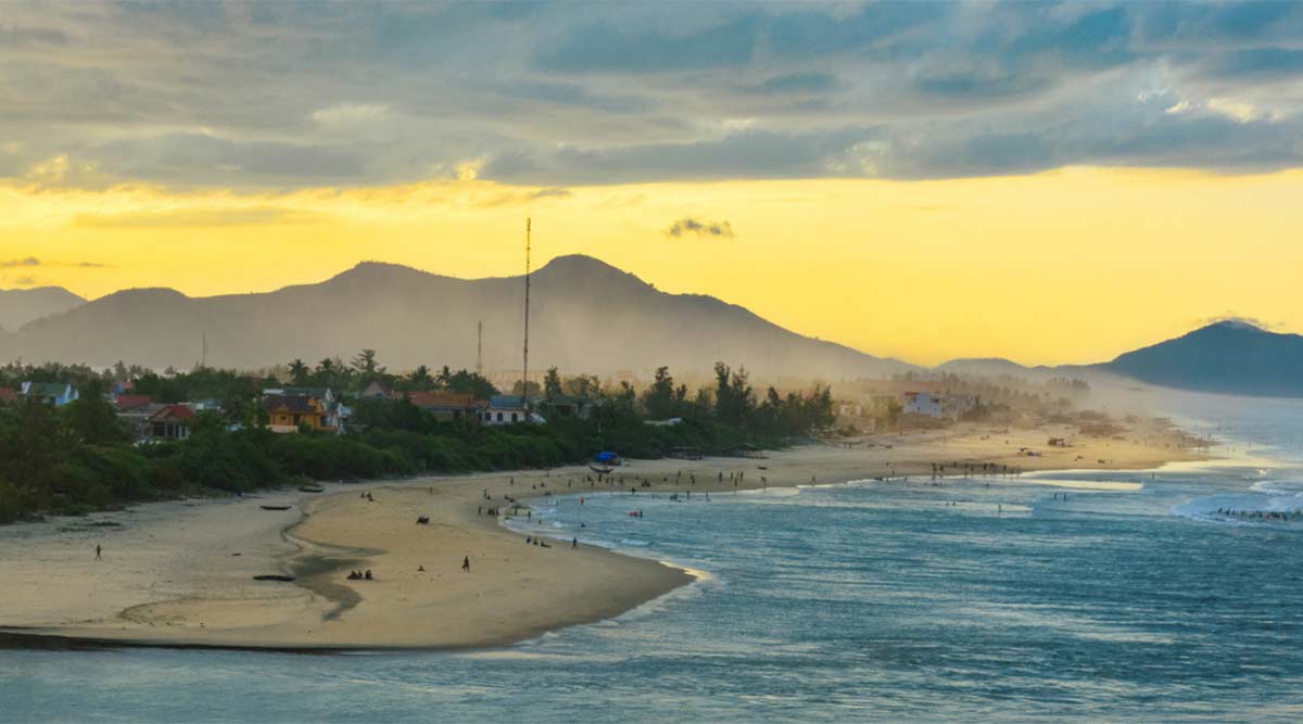Lan Co Beach in Vietnam