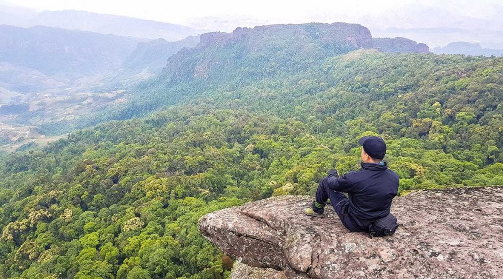 Pha Luong berg in Moc Chau