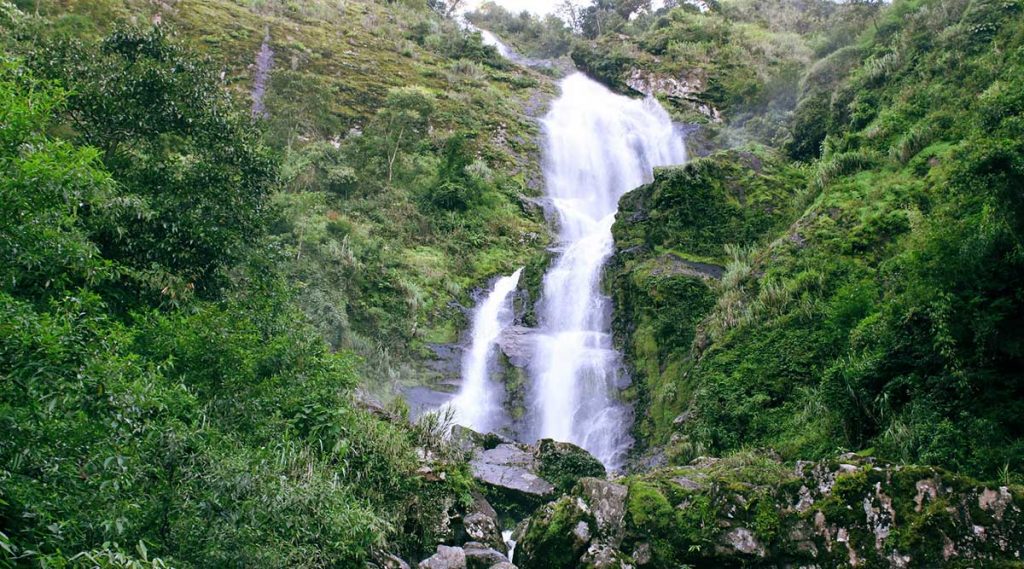 Silver Waterfall - waterval bij Sapa
