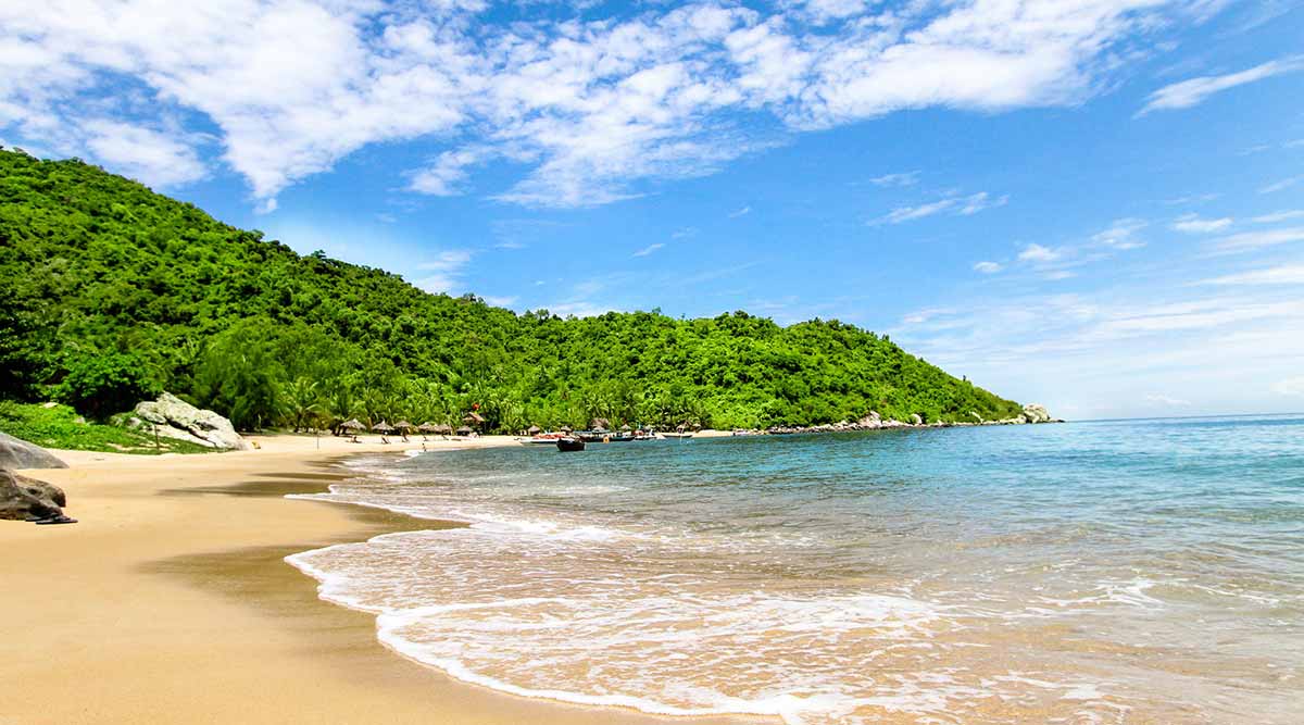 strand op Cham Island