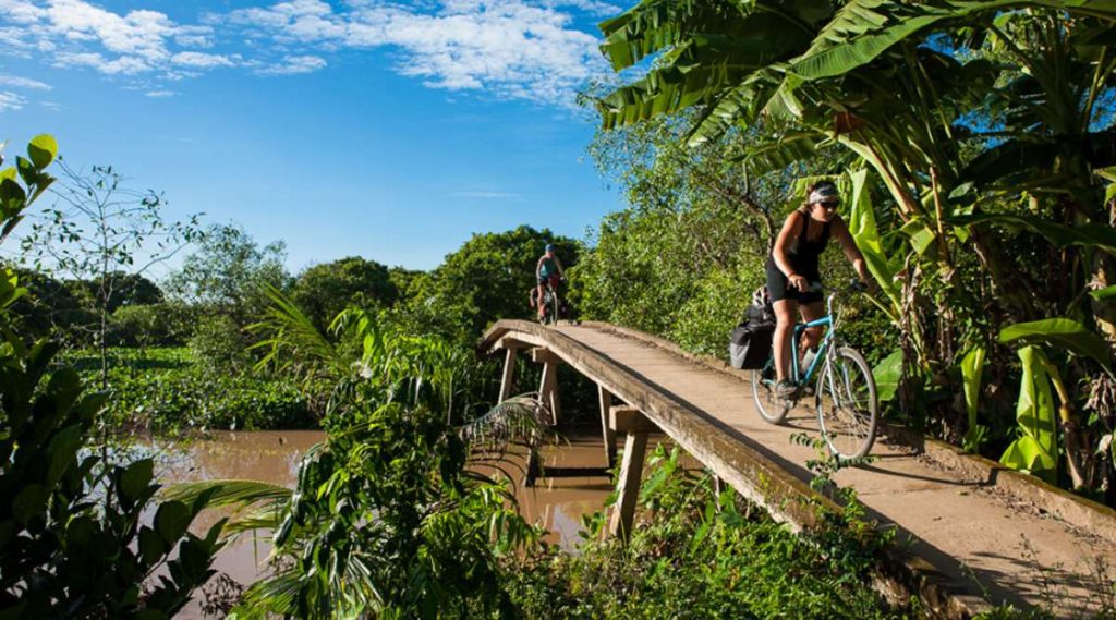 Fietsen in Ben Tre - Mekong Delta