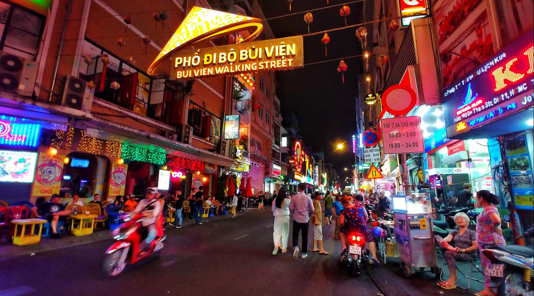 Bui Vien Street in Ho Chi Minh City