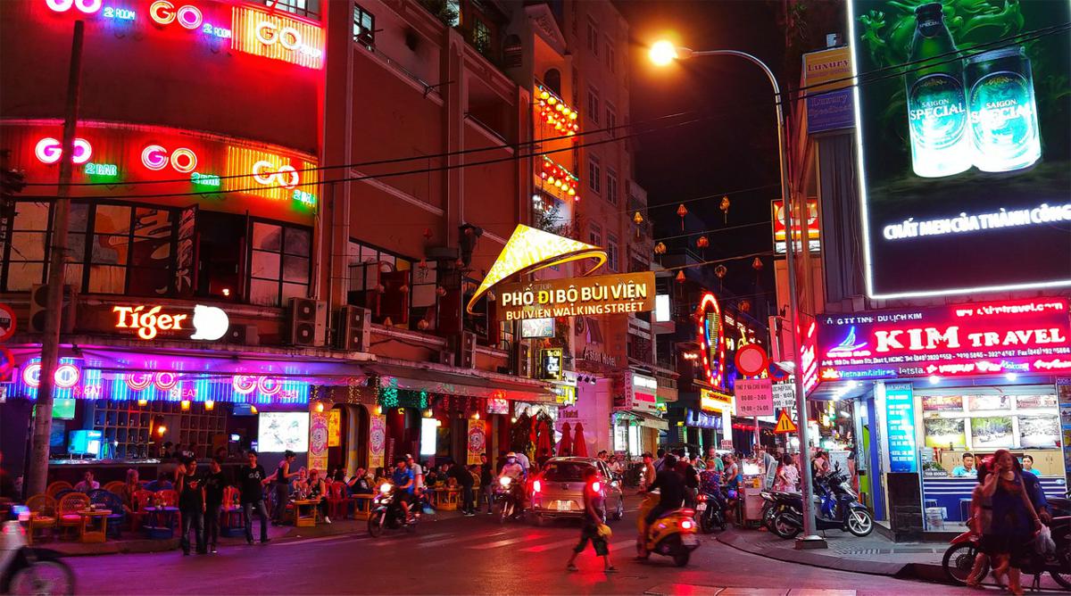 Bui Vien Street in Ho Chi Minh City
