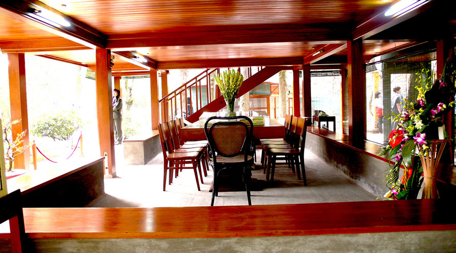 Ho Chi Minh’s Stilt kantoor in huis