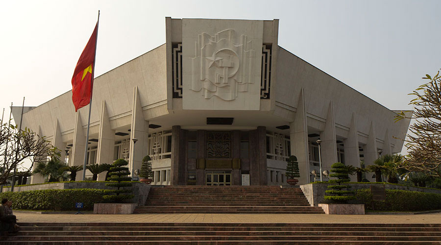 Ho Chi Minh museum in Hanoi