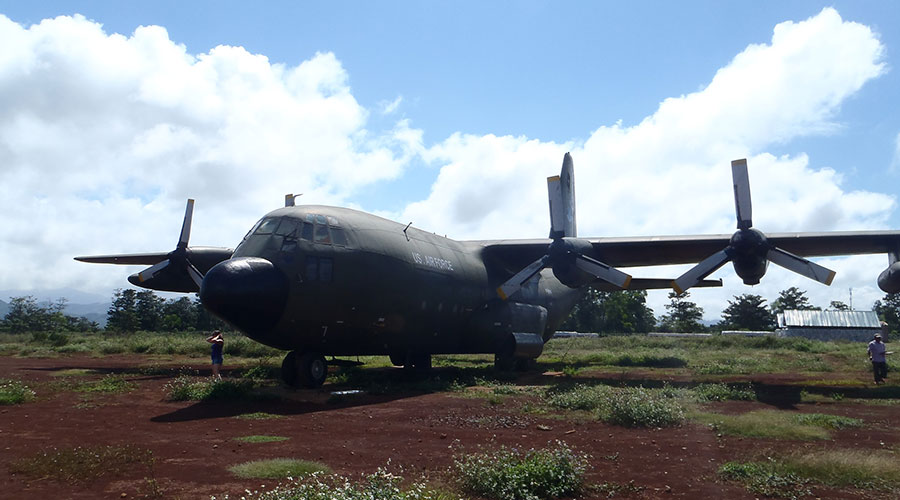 Khe Sanh Combat Base vliegtuig