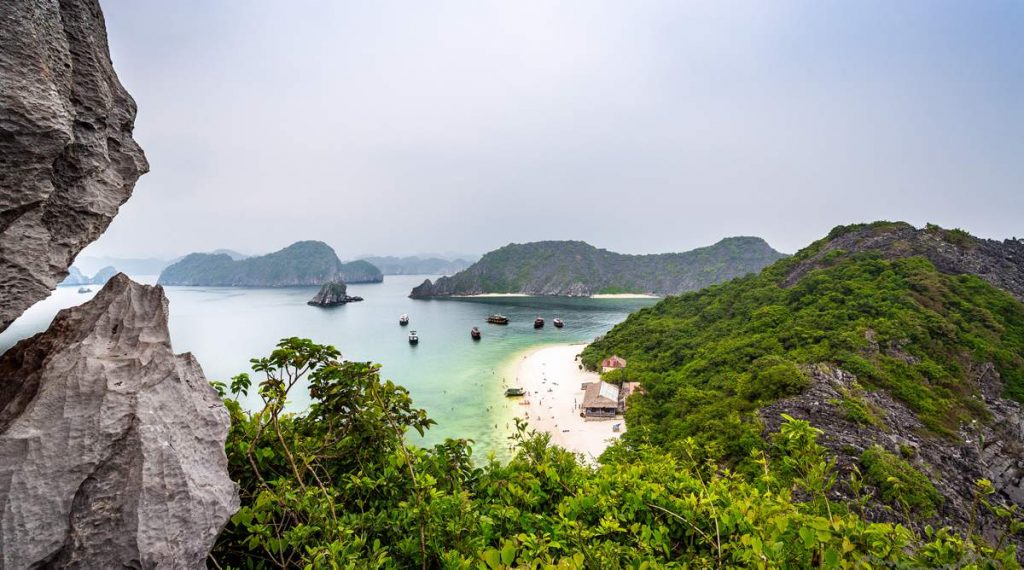 Monkey Island in Halong Bay