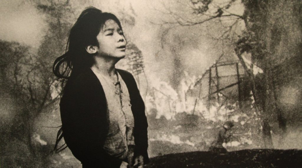 Vietnam oorlog foto van meisje