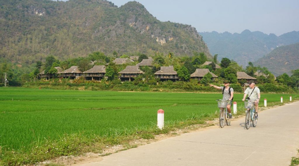 fietsen in Mai Chau
