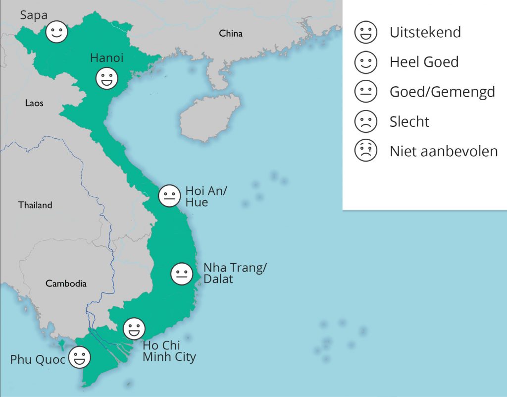 weer Vietnam december