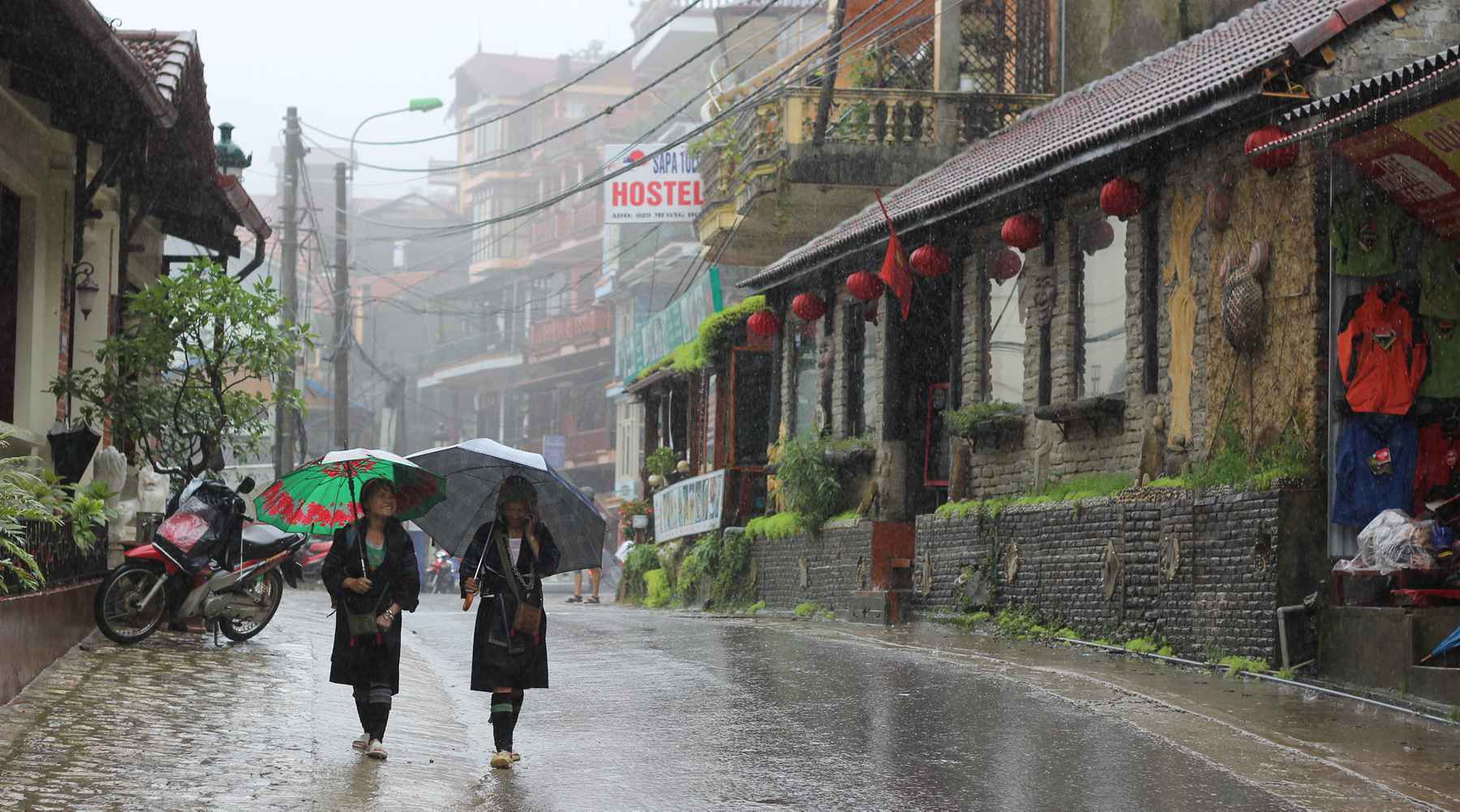 regenseizoen in Vietnam
