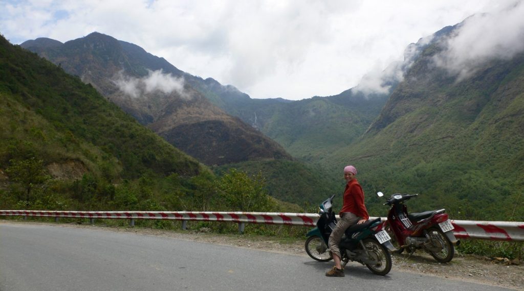 scooter rijden Sapa