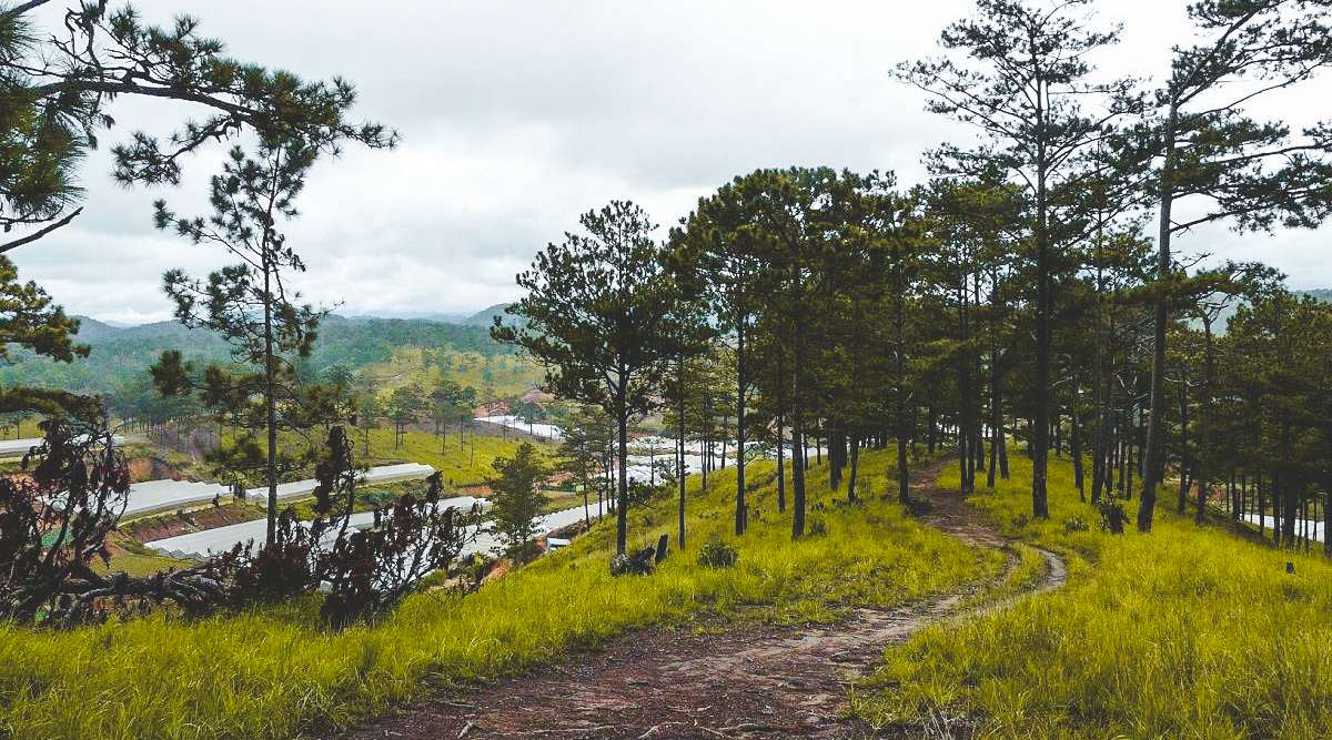 Crazy 8 mountainbiken in Dalat