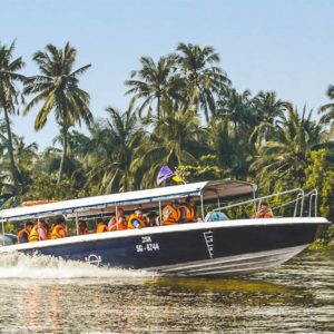 Cu Chi Tunnels tour met speedboat