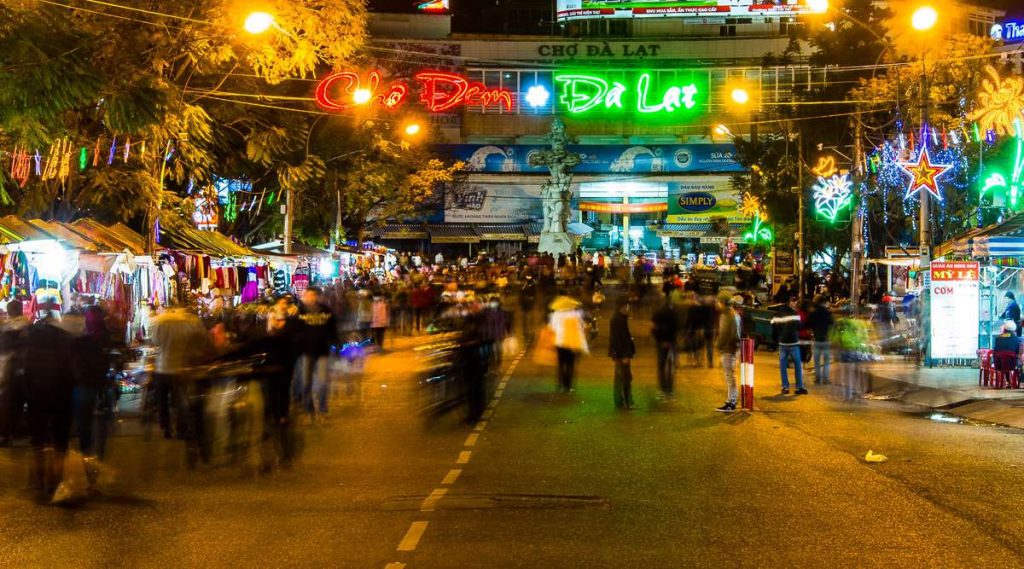 Dalat avondmarkt
