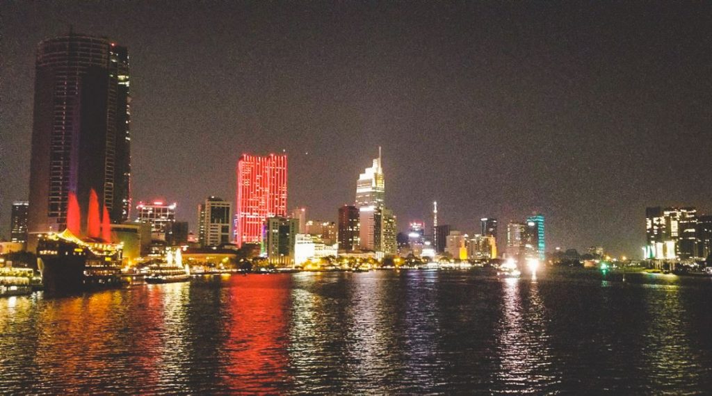 Diner cruise over de Saigon rivier