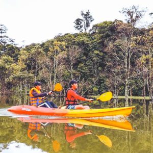 Kajakken en hiken in Dalat