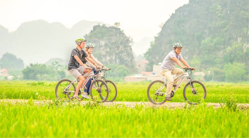 fietsen - Ninh Binh tour