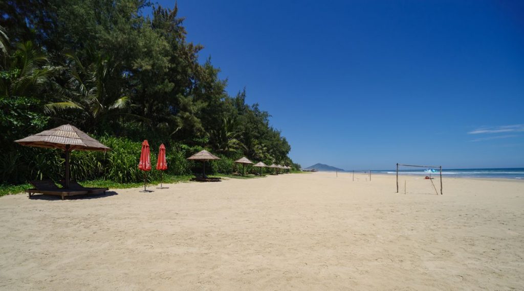 strand van Lang Co nabij Hue