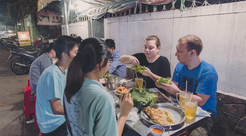 street food tour in Ho Chi Minh City