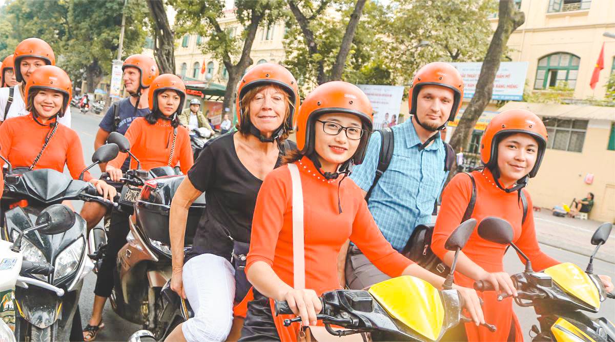 Vespa stadstour door Ho Chi Minh City
