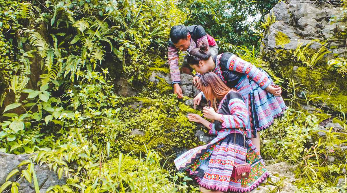 Batik workshop in Mai Chau