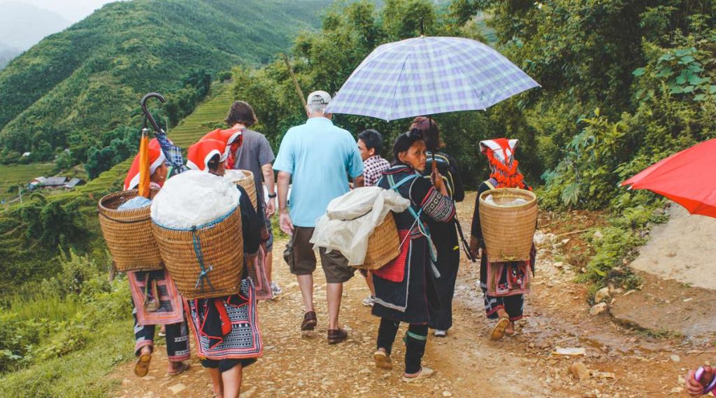 Sapa trekking en homestay
