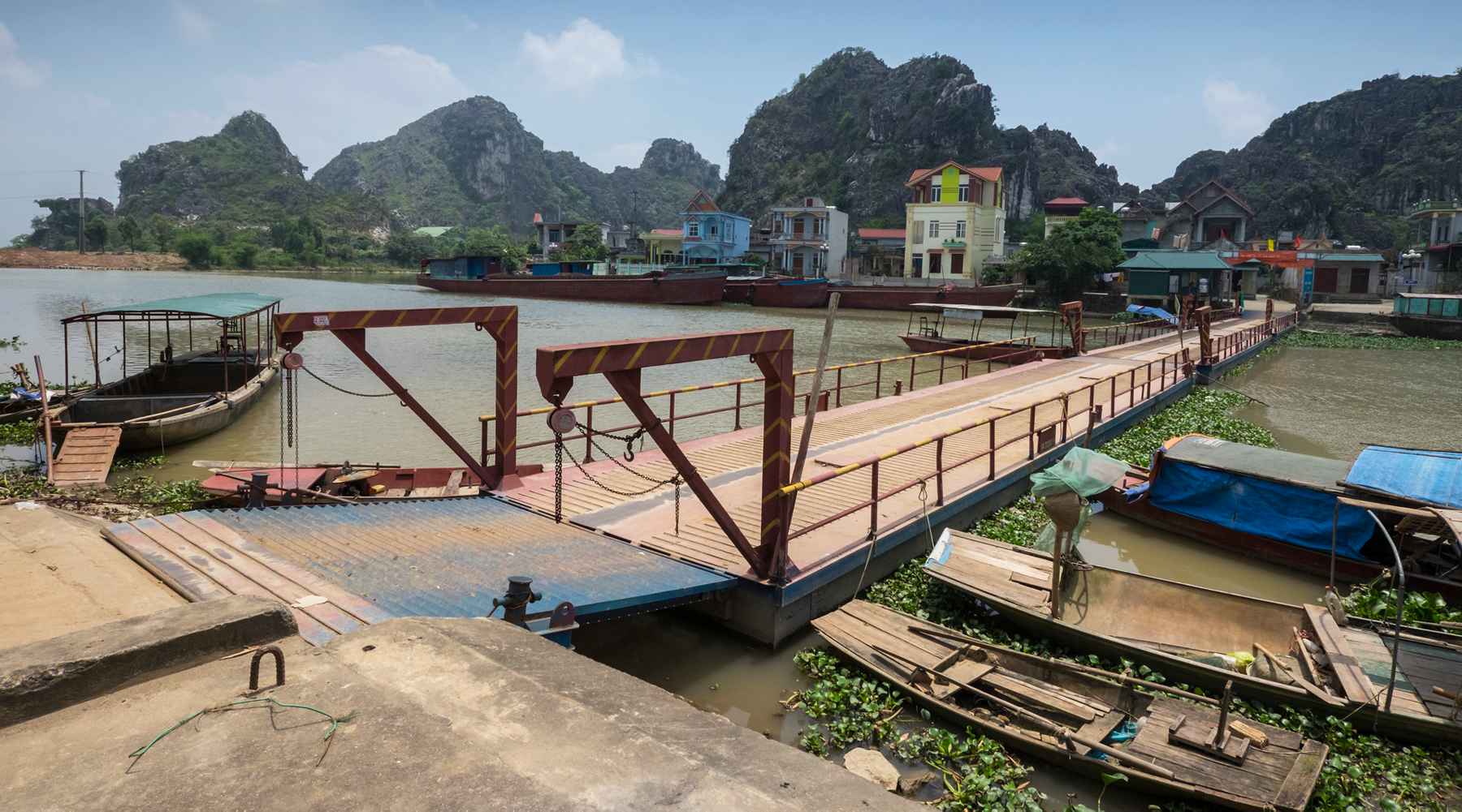 Kenh Ga drijvend dorp