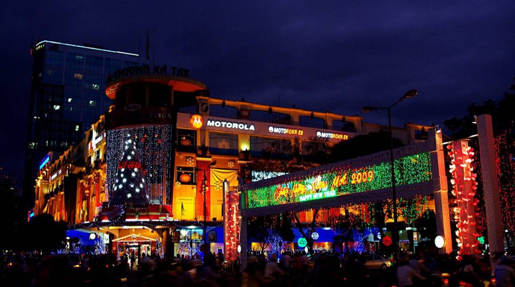kerst in Ho Chi Minh City