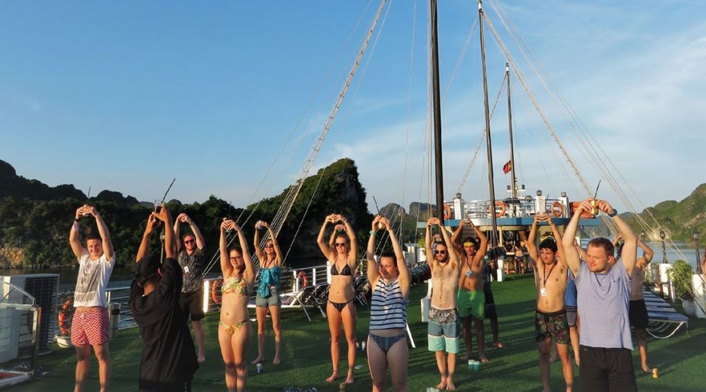 Halong Bay party cruise