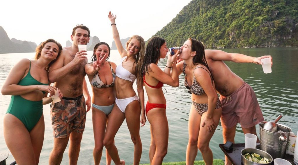 Halong Bay party cruise