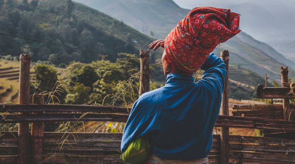 Red Dao trekking in Sapa