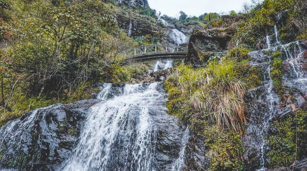 Silver waterval Sapa