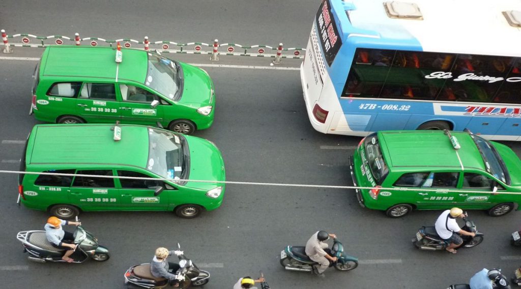 taxi in Vietnam