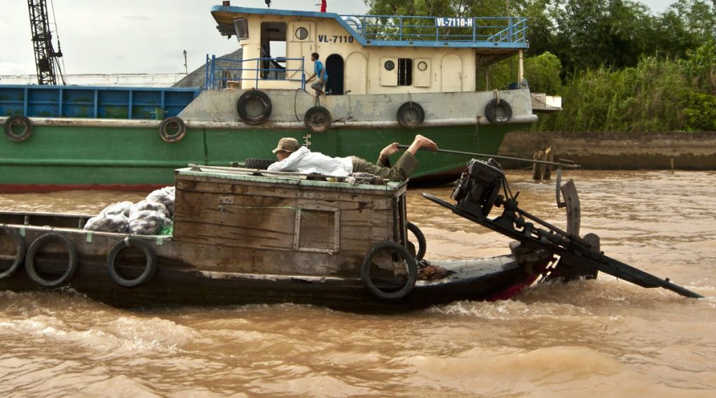 Cai Be drijvende markt