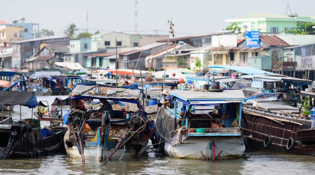 Cai Rang drijvende markt