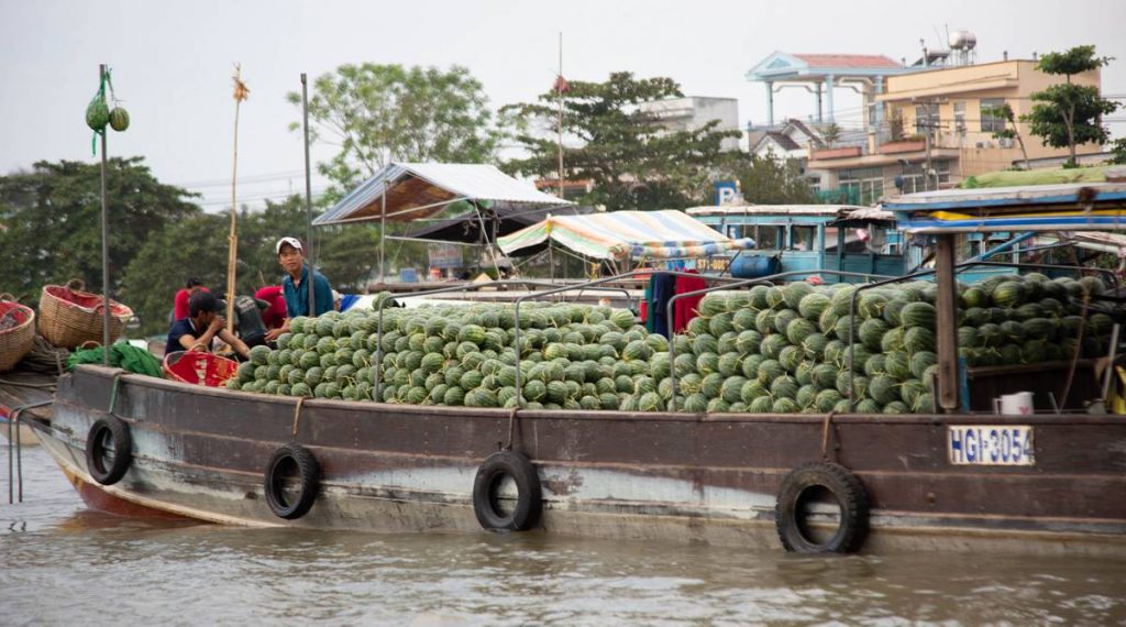 Cai Rang drijvende markt