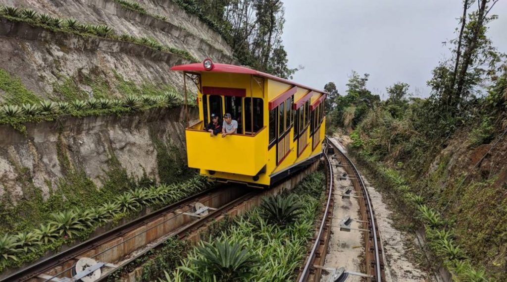 Funicular trein